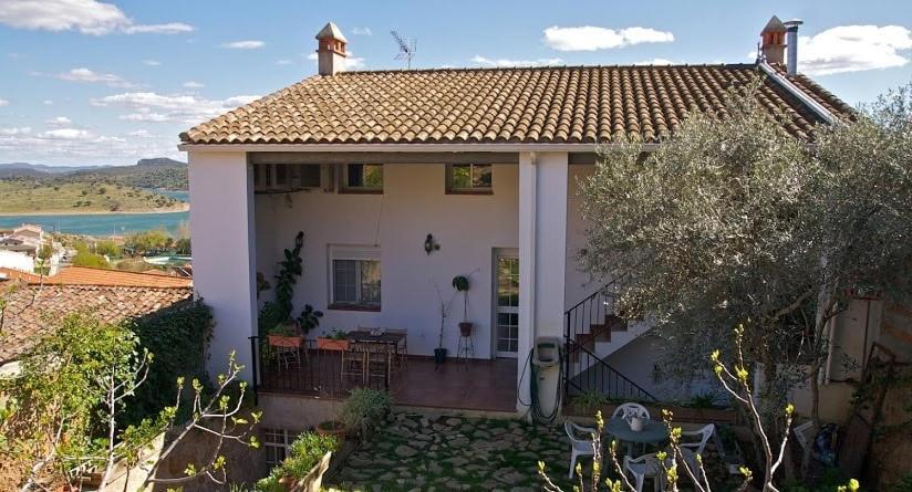 Hostal Rural El Balcon De 阿朗格 外观 照片